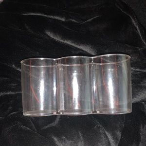 clear makeup container